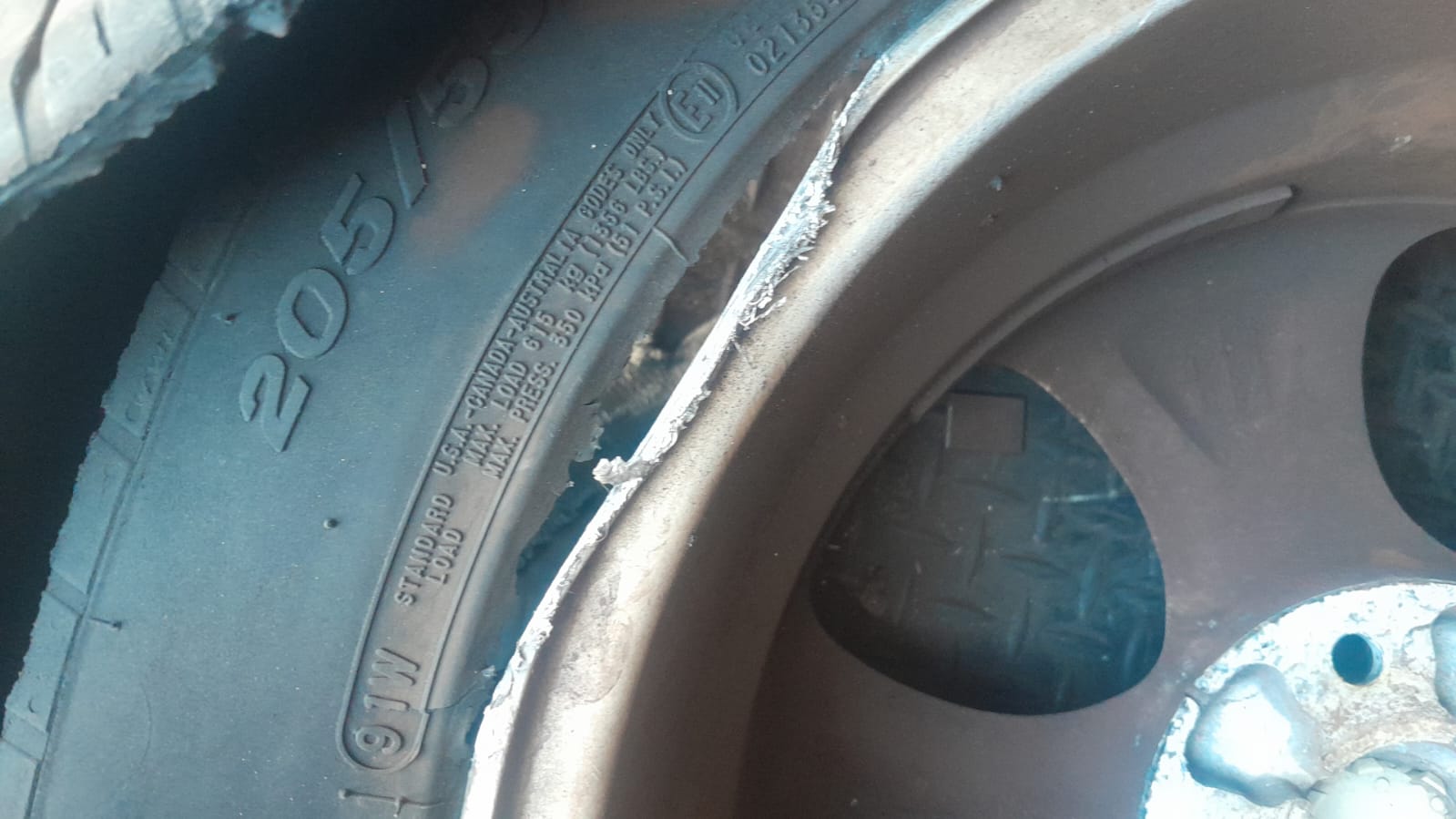 mobile tyre repair services closeup