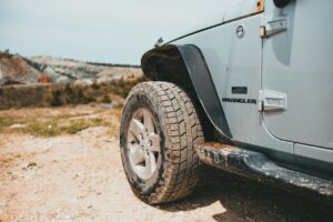 tyres with no noise in jeep desert